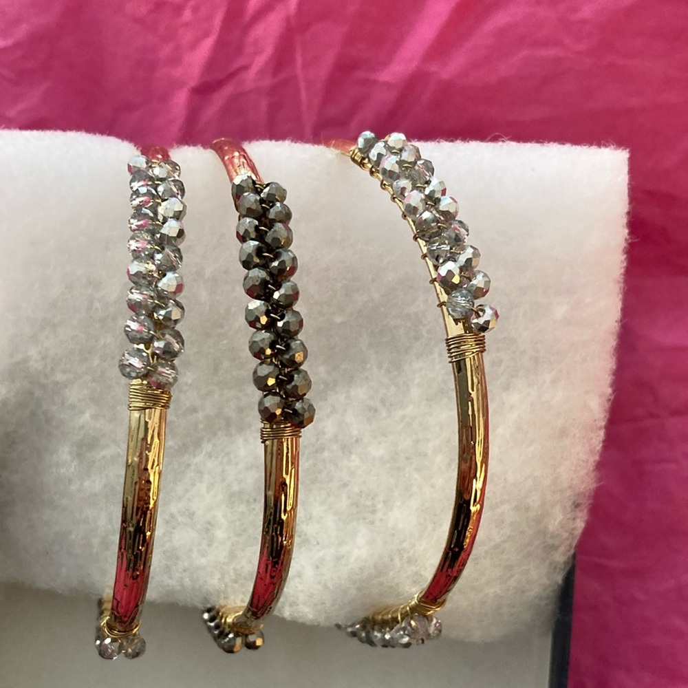 Crystal Bangle Bracelet Set-Soft Surroundings